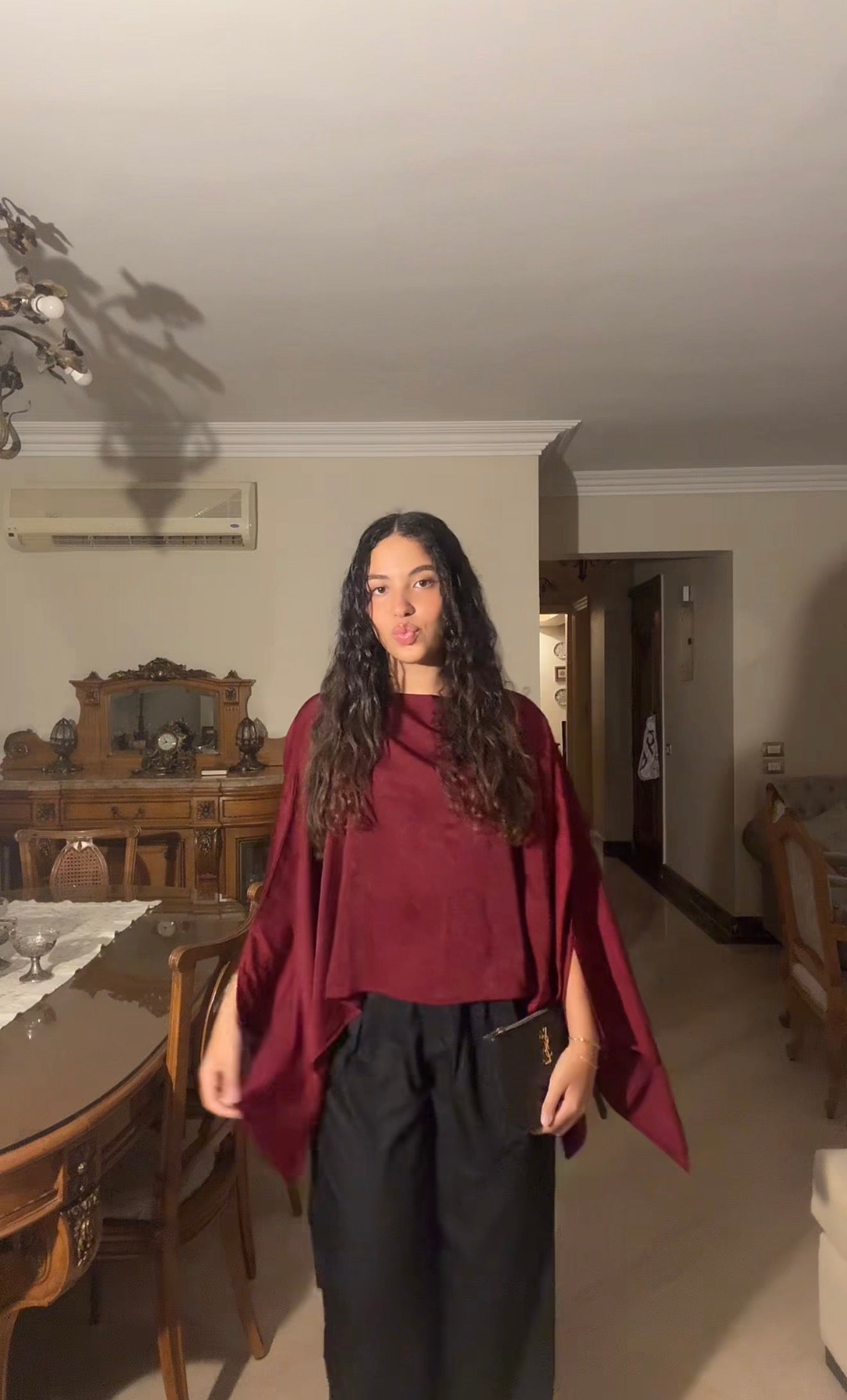 Satin Cape