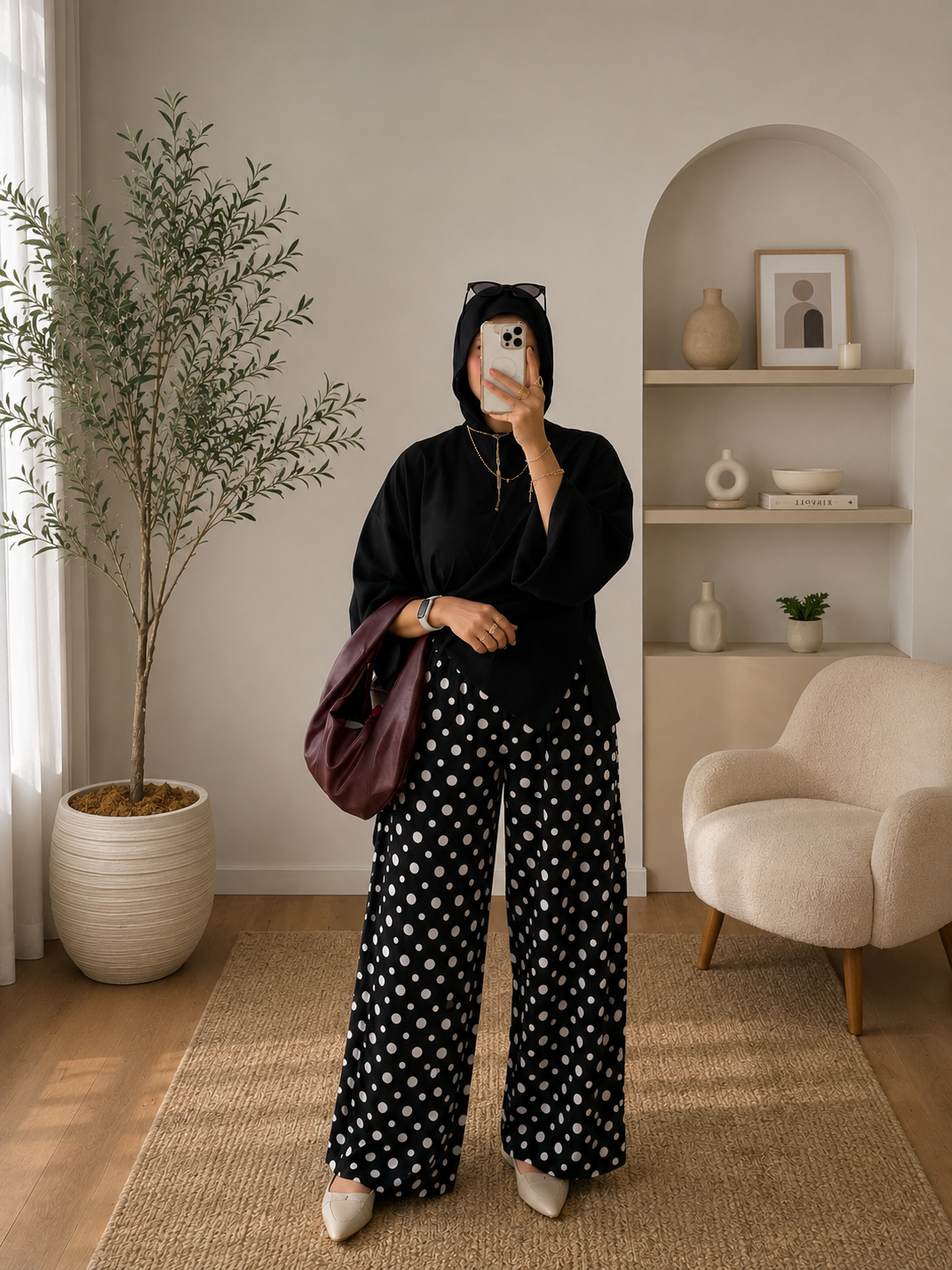 Polka Dot Pants