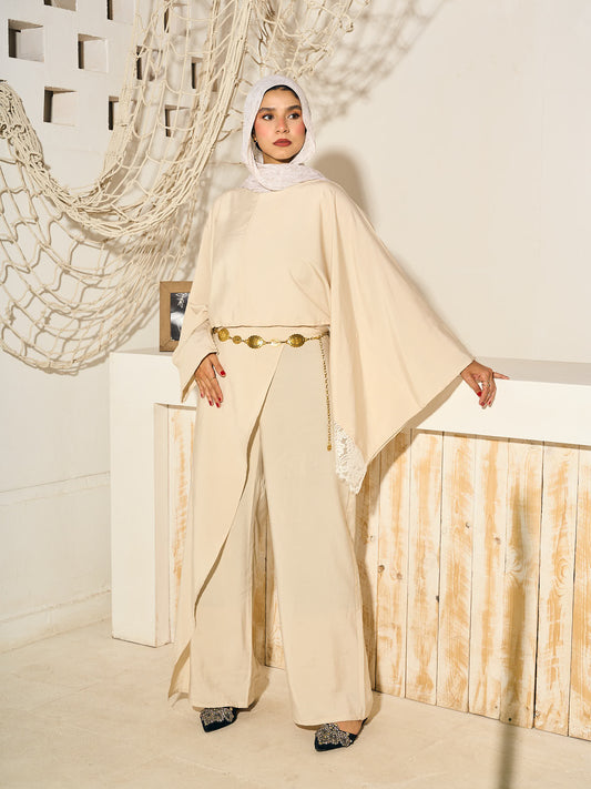 Laha Wide-Leg Pants - 2 pieces