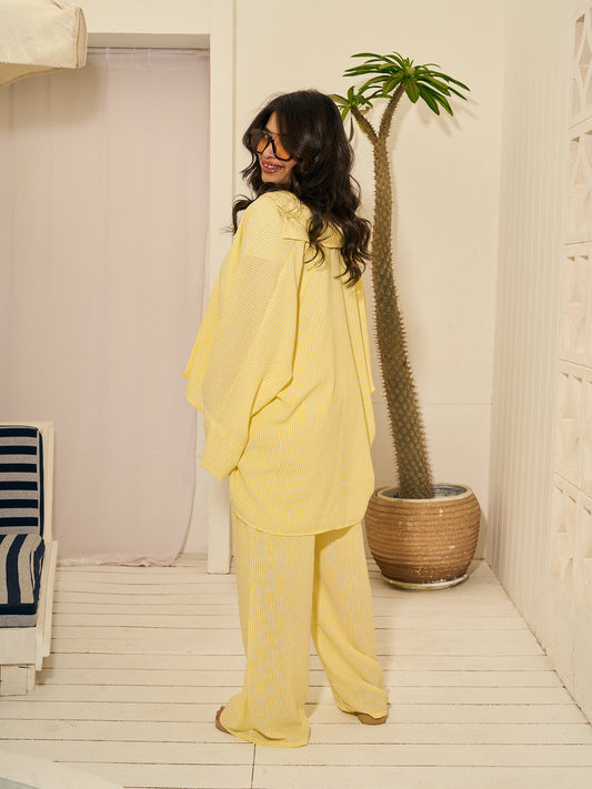 Striped Ketan Set- 3 Pieces